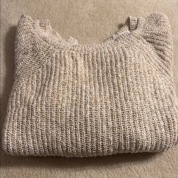 Free People Sweaters - 💥3/$20 Free People Textured Beige Sweater